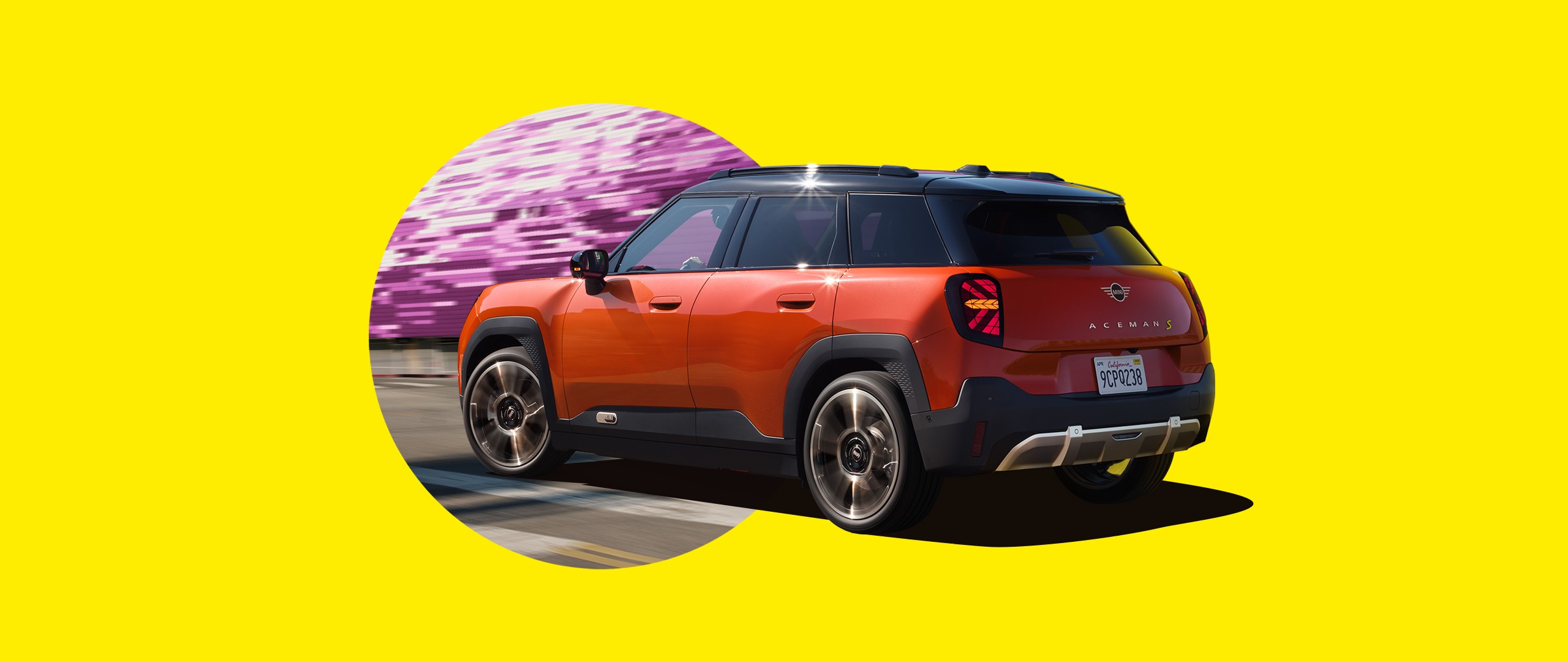 MINI Aceman Electric - accueil - scène